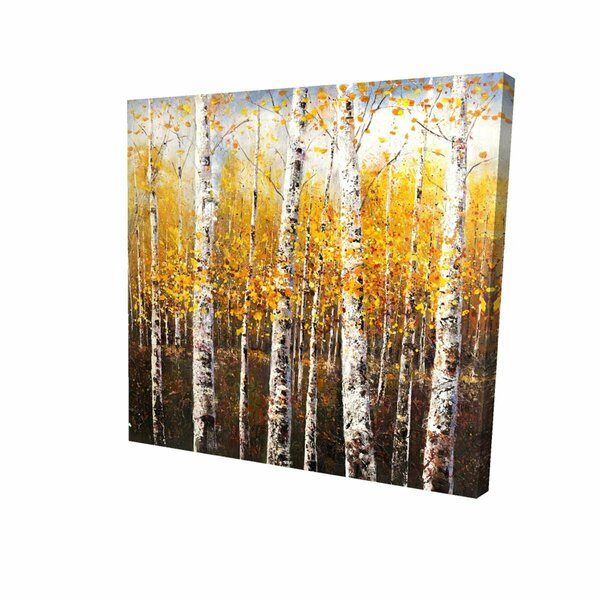 Begin Home Decor 16 x 16 in. Birches by Sunny Day-Print on Canvas 2080-1616-LA31